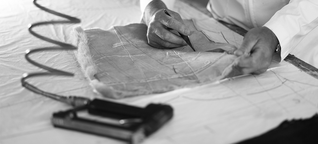 Rimettere a modello una pelliccia