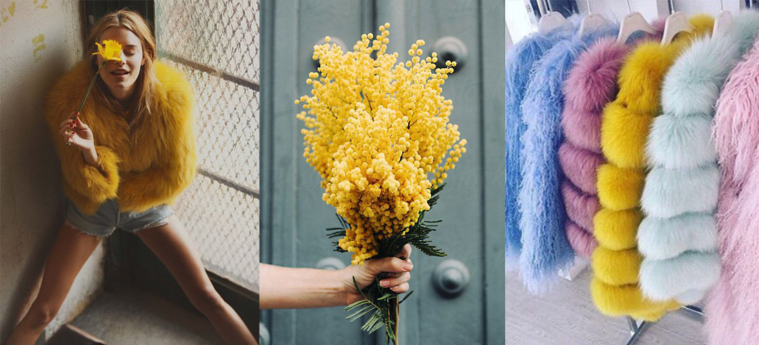 come indossare la pelliccia in primavera