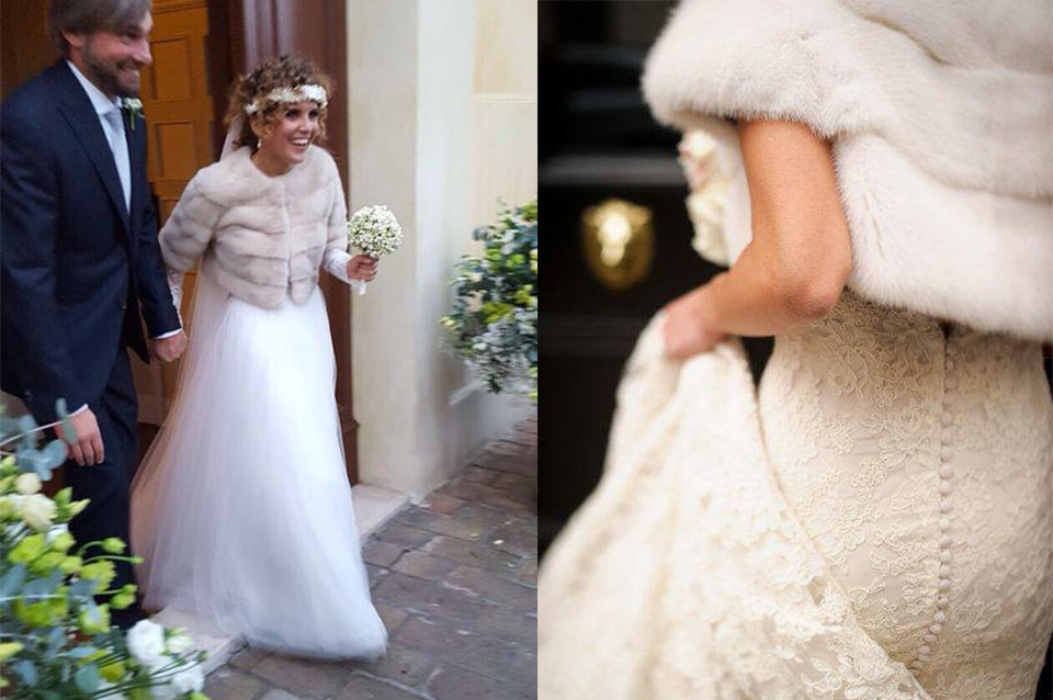 Noleggio pelliccia sposa