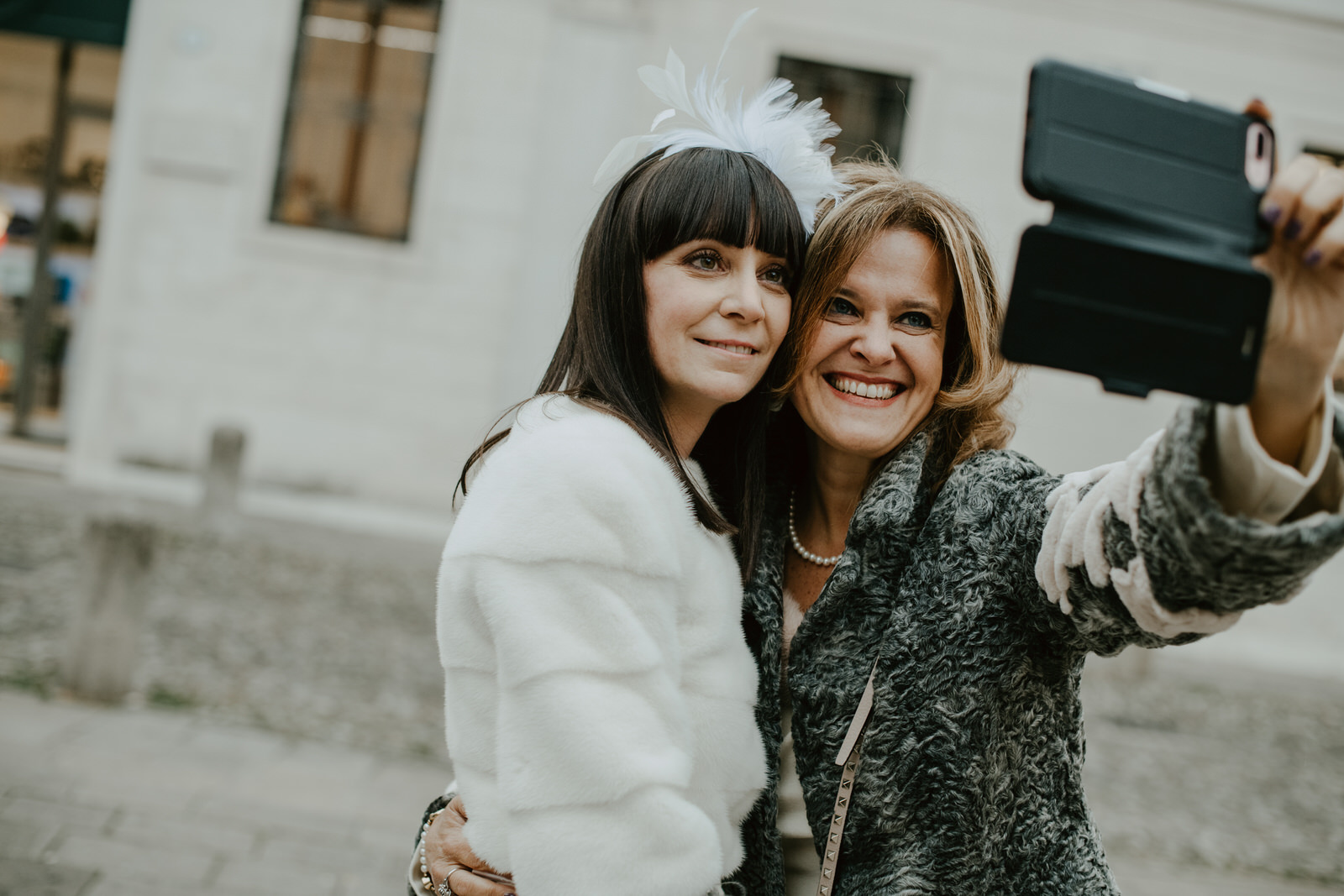 abito da sposa invernale