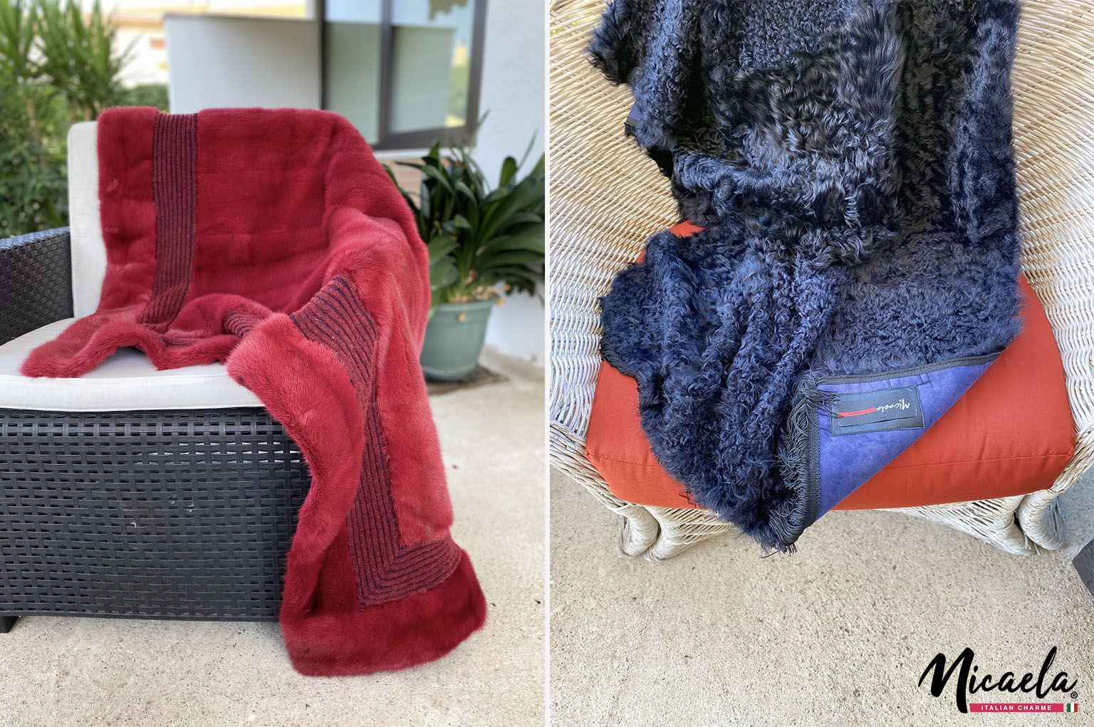 coperta di pelliccia