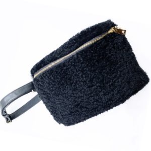 marsupio montone nero